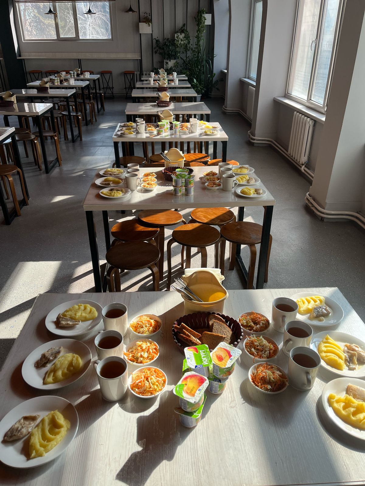 Тегін тамақтануды ұйымдастыруға арналған тағамдар мәзірі (қыс-көктем)