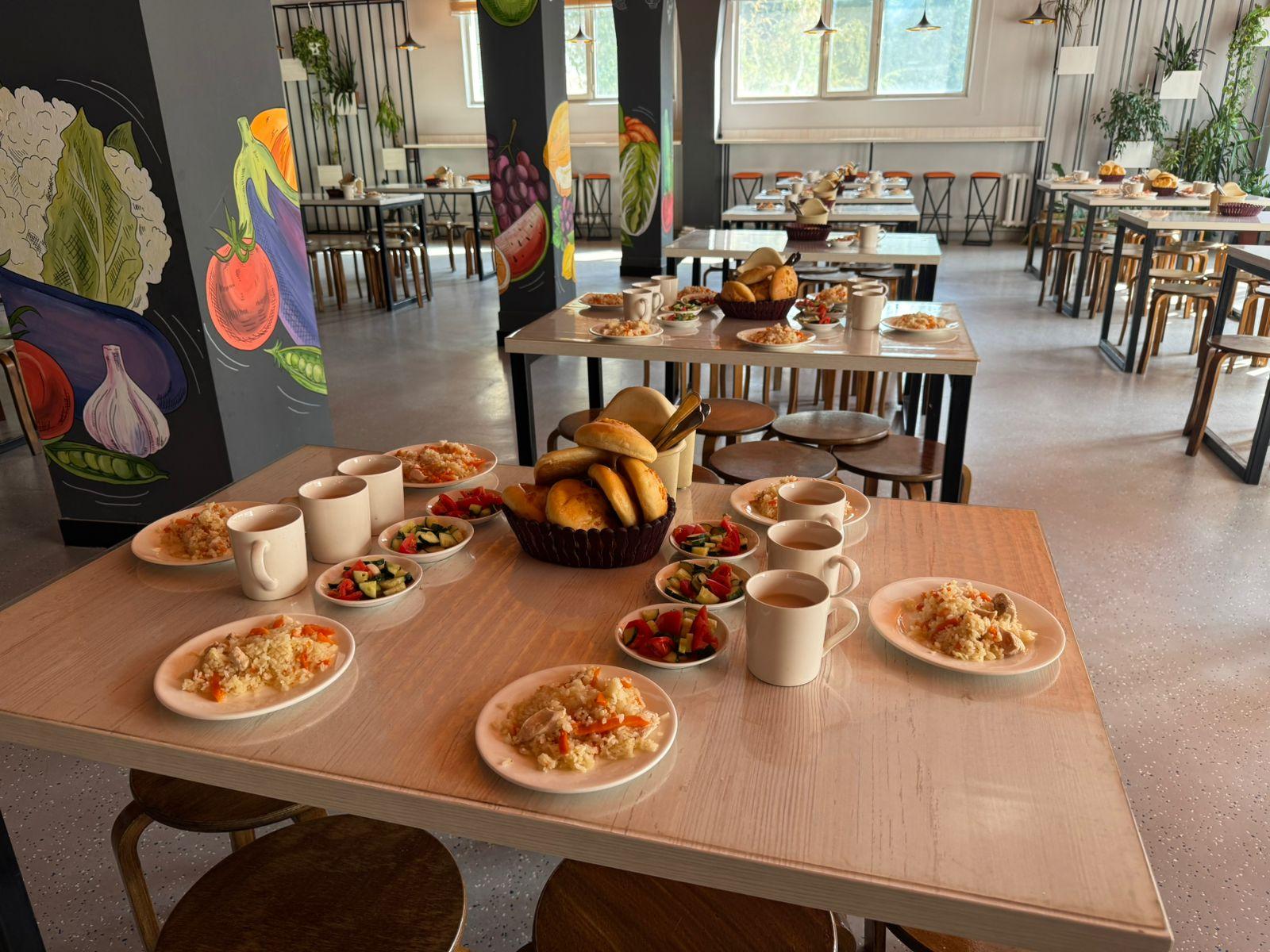 Тегін тамақтануды ұйымдастыруға арналған тағамдар мәзірі (жаз-күз)