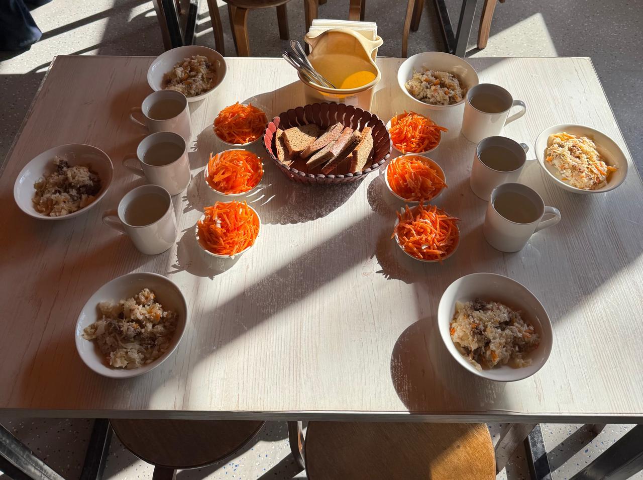 Тегін тамақтануды ұйымдастыруға арналған тағамдар мәзірі (жаз-күз)