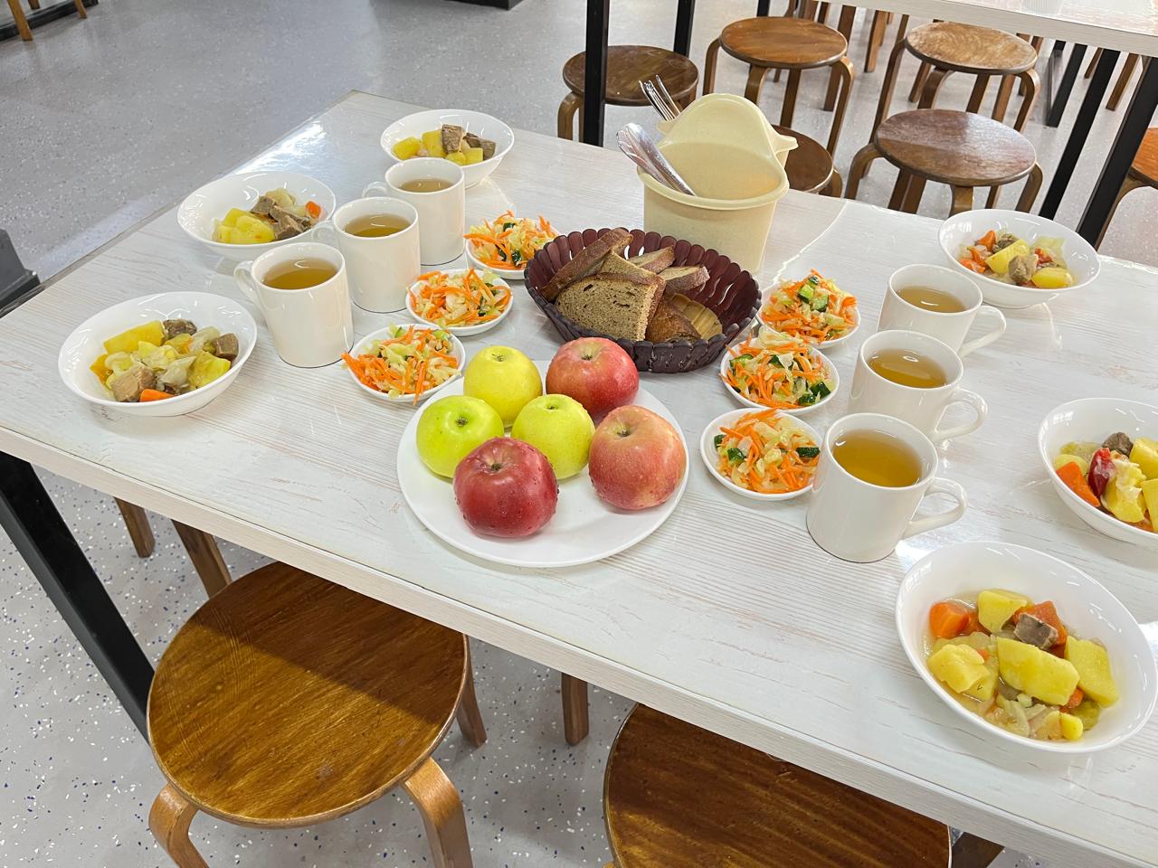 Тегін тамақтануды ұйымдастыруға арналған тағамдар мәзірі (жаз-күз)