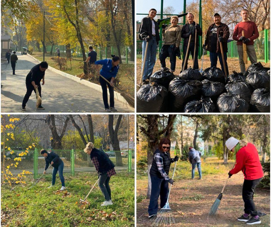 «Таза Қазақстан» акциясы аясындағы сенбілік