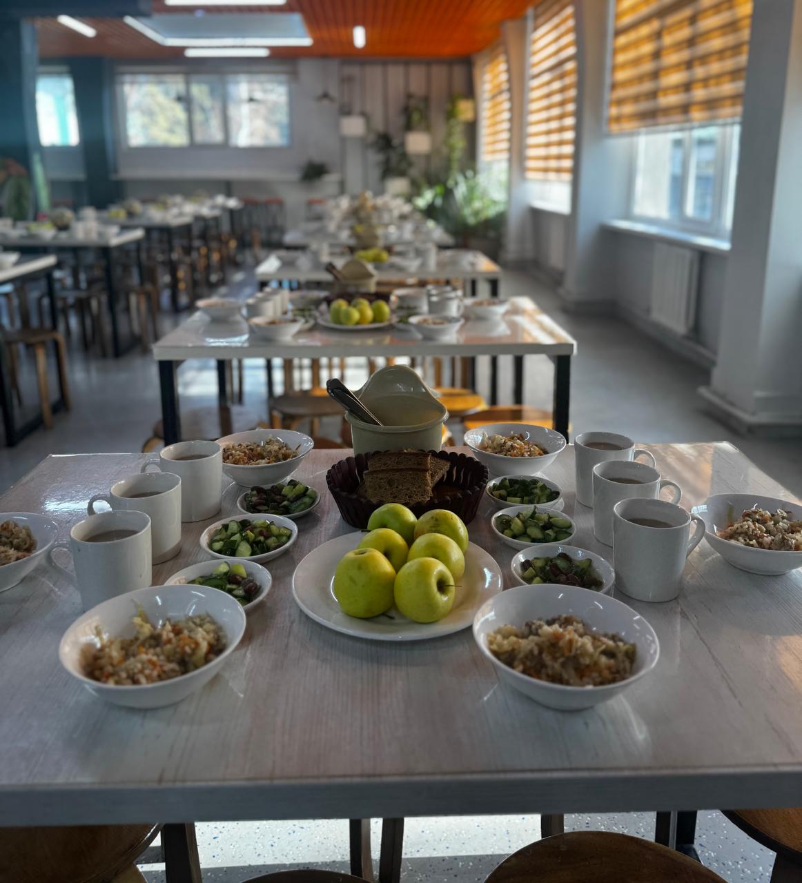 Тегін тамақтануды ұйымдастыруға арналған тағамдар мәзірі (жаз-күз)