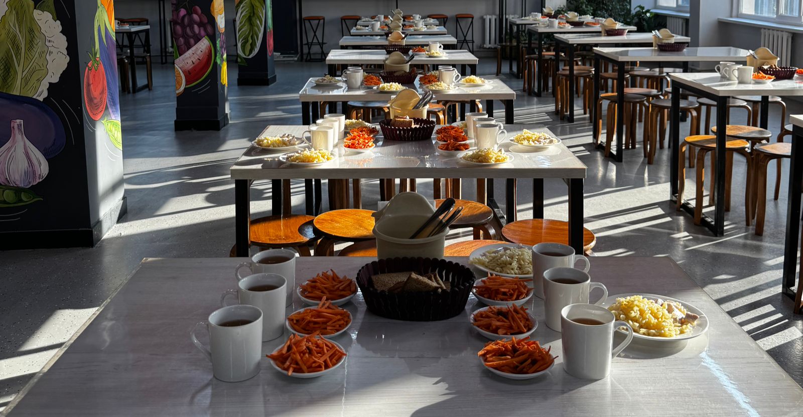 Тегін тамақтануды ұйымдастыруға арналған тағамдар мәзірі (қыс-көктем)