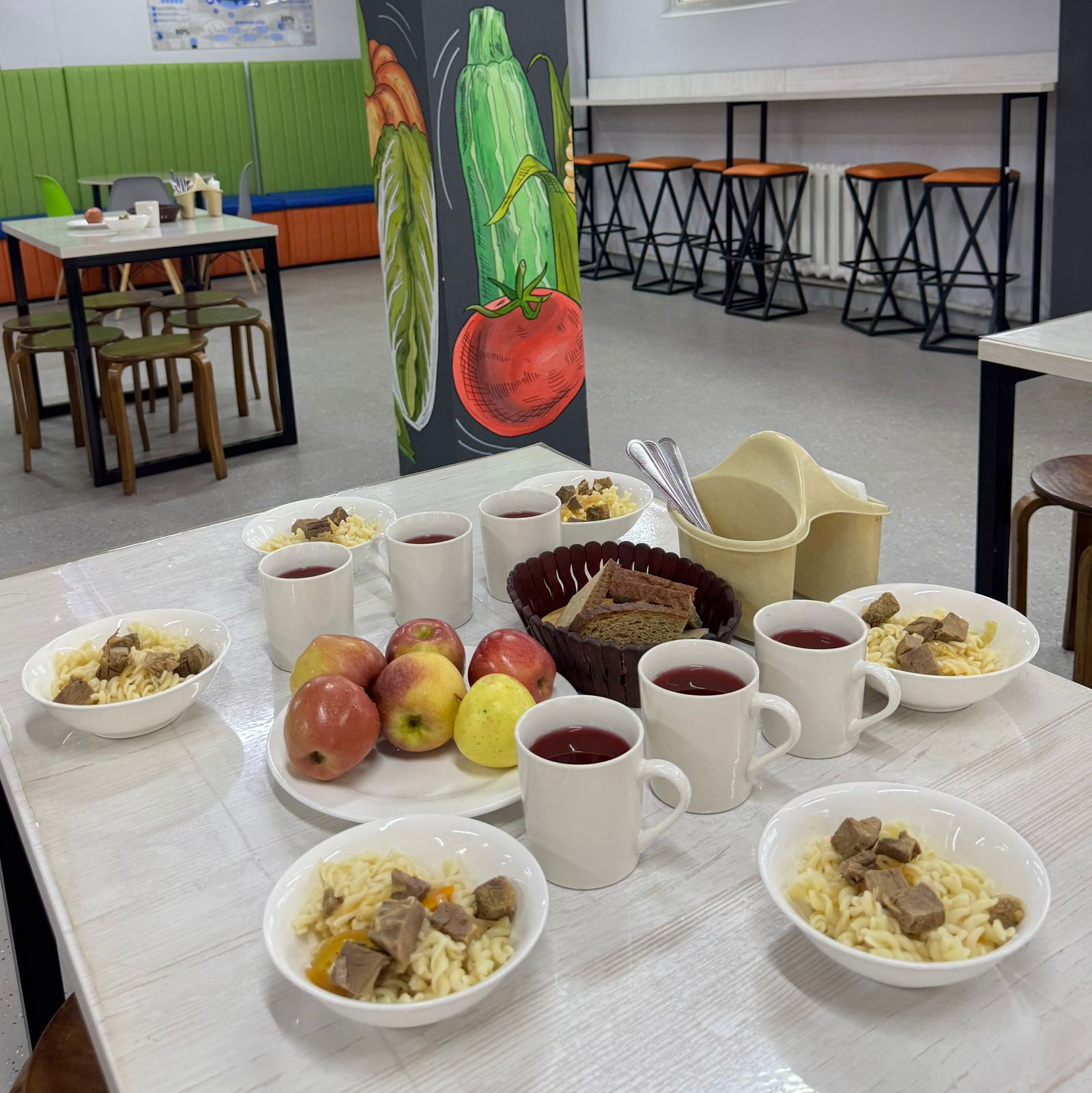 Тегін тамақтануды ұйымдастыруға арналған тағамдар мәзірі (қыс-көктем)