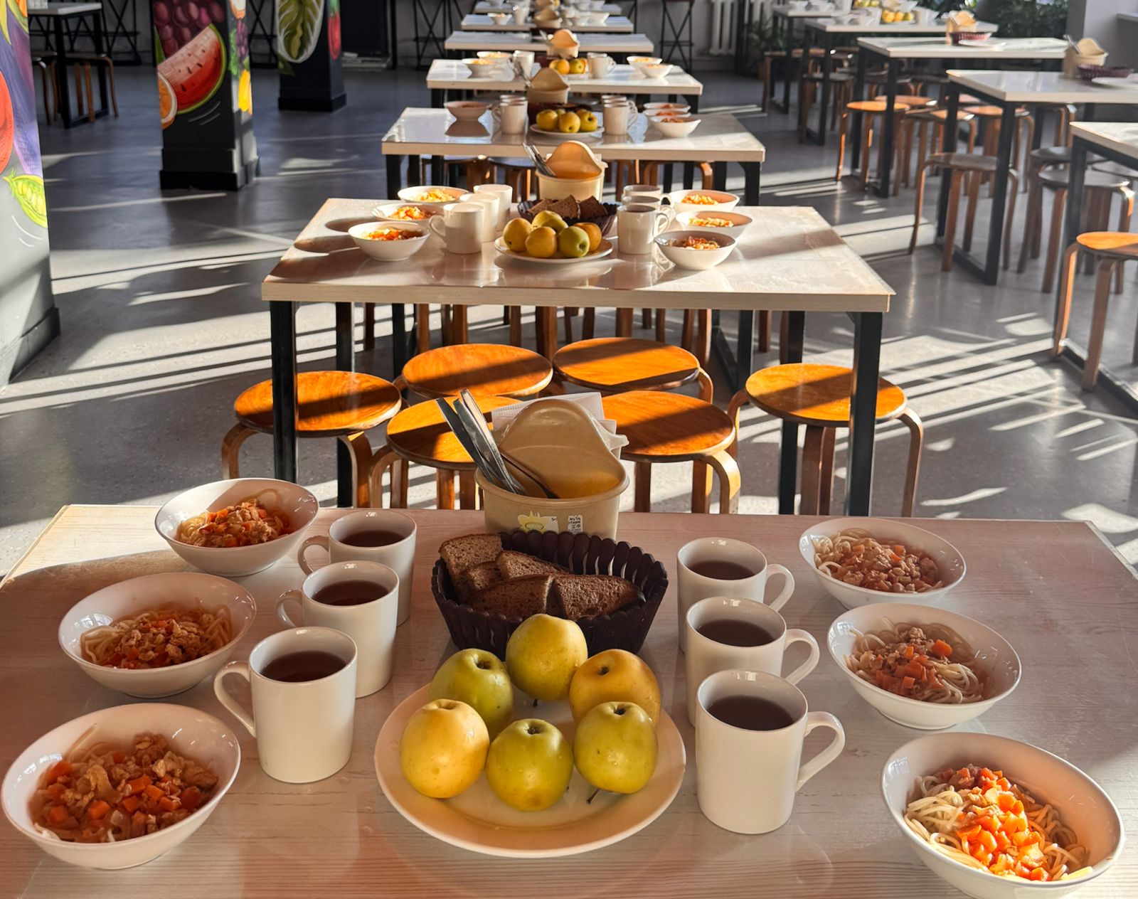 Тегін тамақтануды ұйымдастыруға арналған тағамдар мәзірі (қыс-көктем)