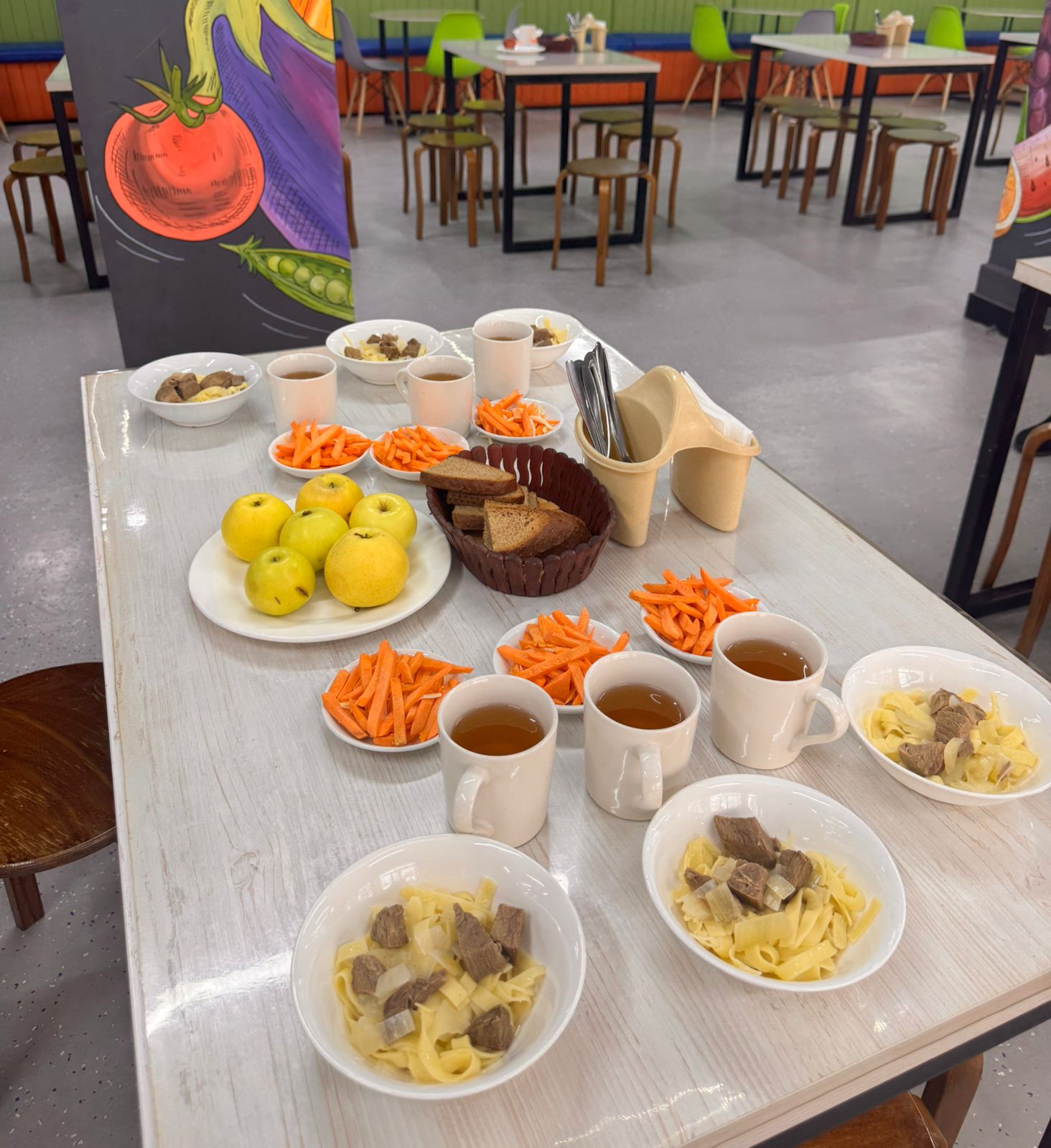 Тегін тамақтануды ұйымдастыруға арналған тағамдар мәзірі (қыс-көктем)