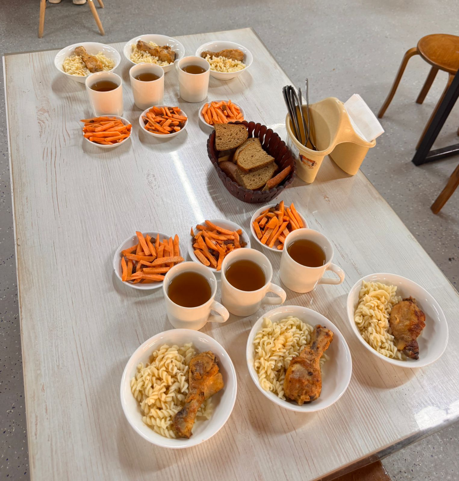 Тегін тамақтануды ұйымдастыруға арналған тағамдар мәзірі (қыс-көктем)