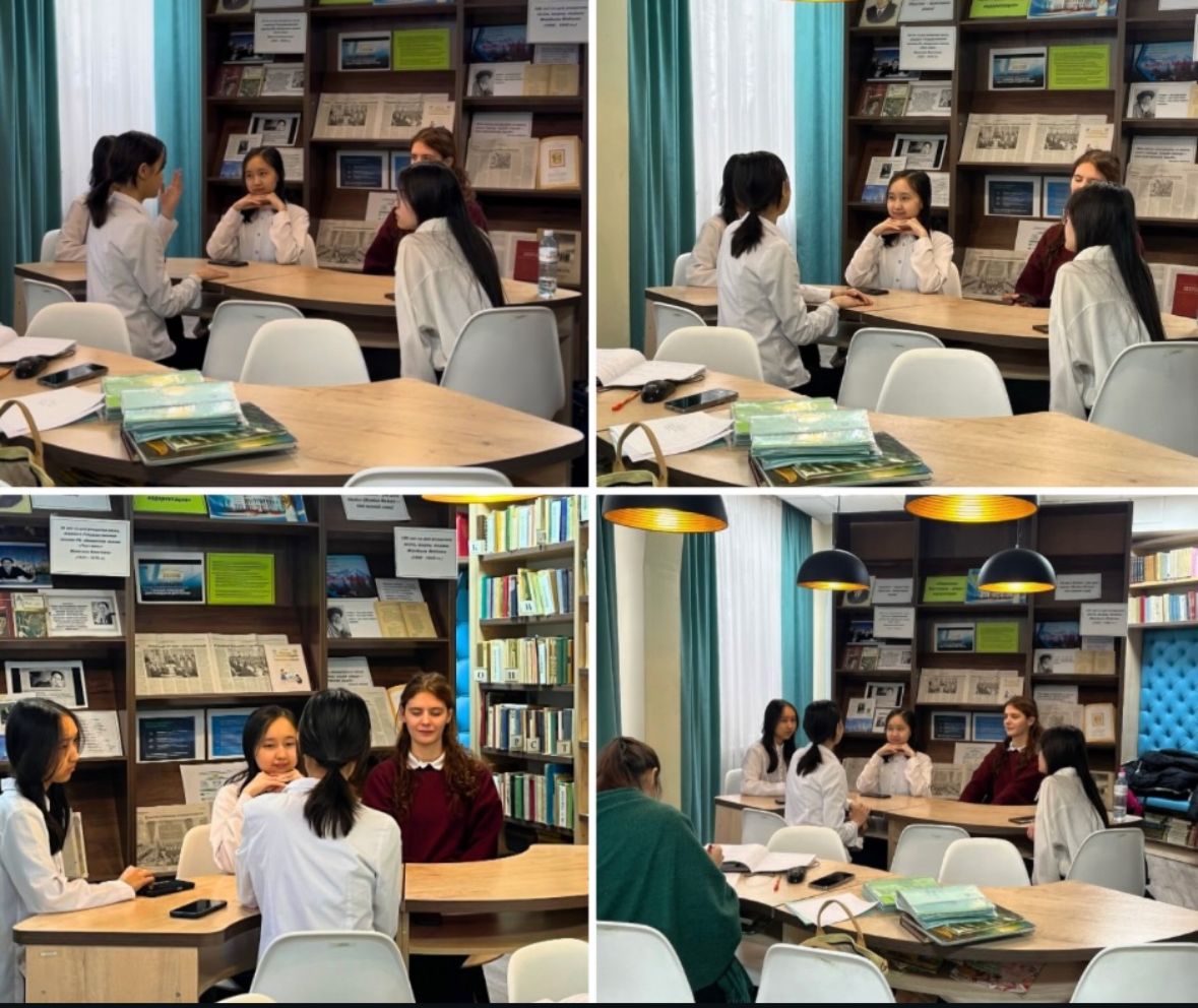 Кітап оқу трендте: «ШОК» мектеп клубы «Балалар кітапханасы» жобасын жандандыруда